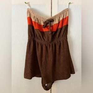 Vintage 70’s Terry Cloth Romper
